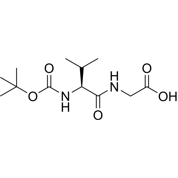 (tert-Butoxycarbonyl)-L-valylglycine 45233-75-8